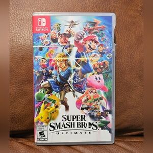 Super Smash Bros. Ultimate Nintendo Switch 2018 Mario Luigi Video Game